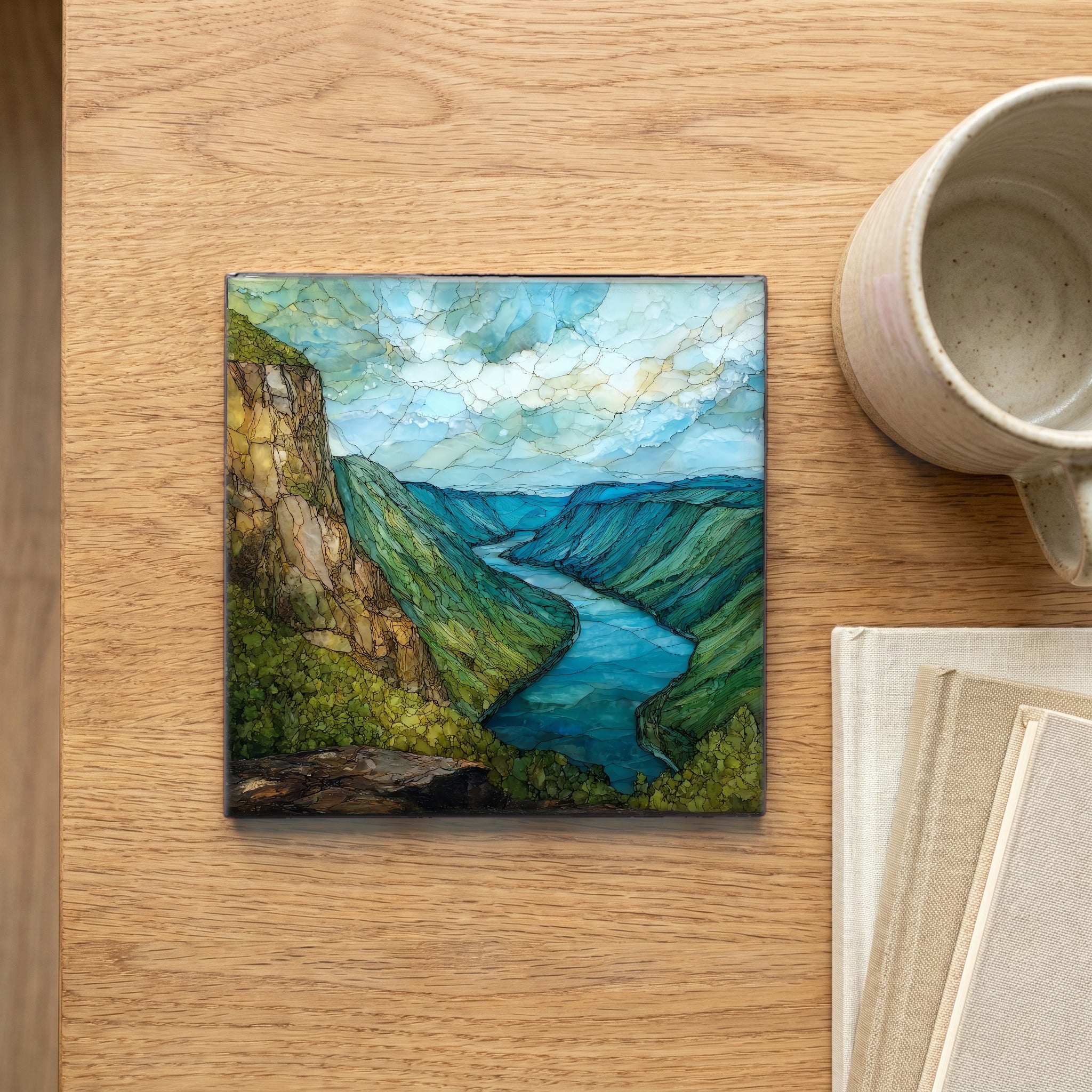 the Delaware Water Gap — scale