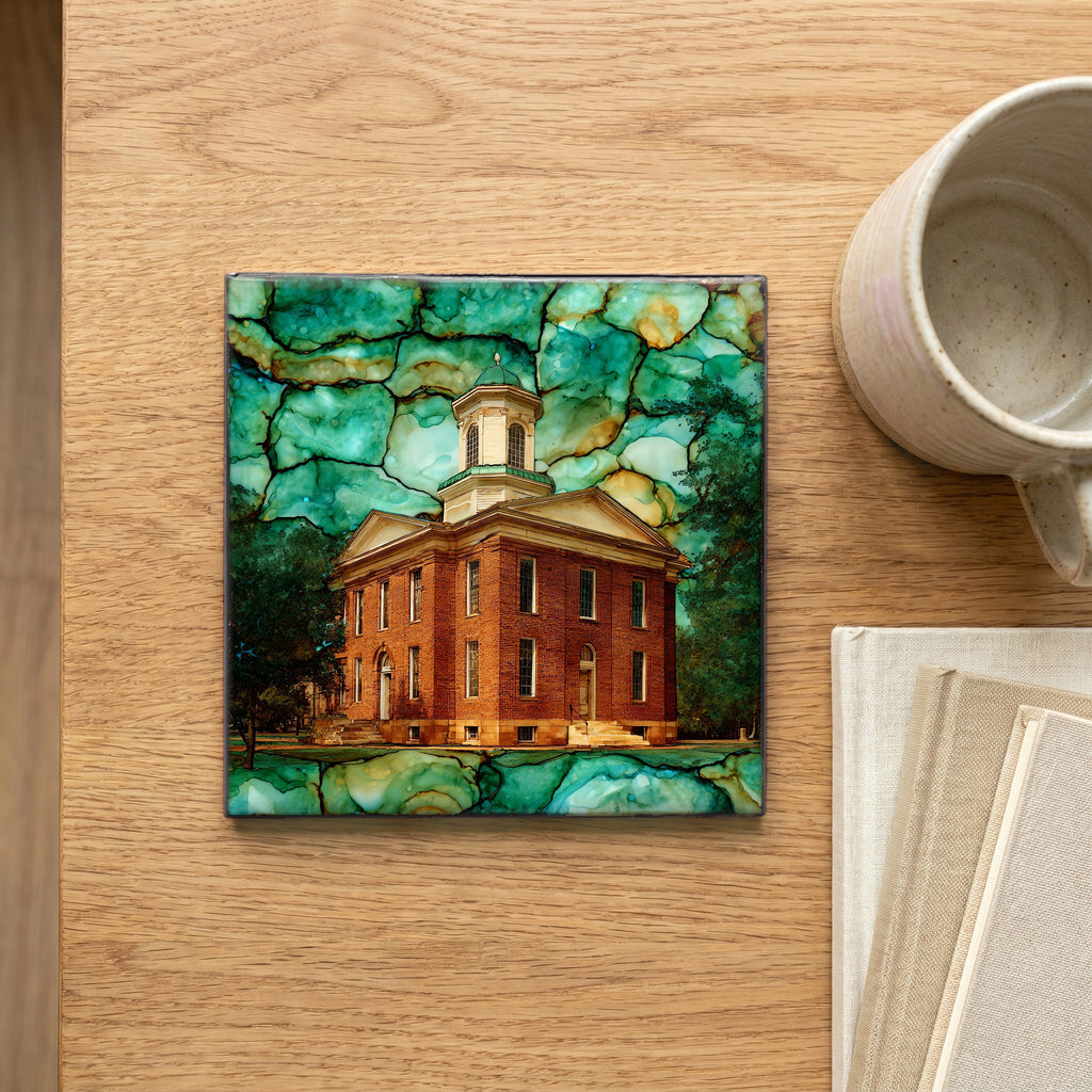 the Cherokee National Capitol — scale