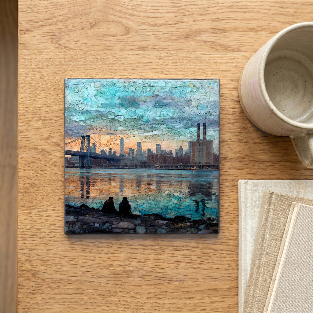 the Williamsburg waterfront — scale