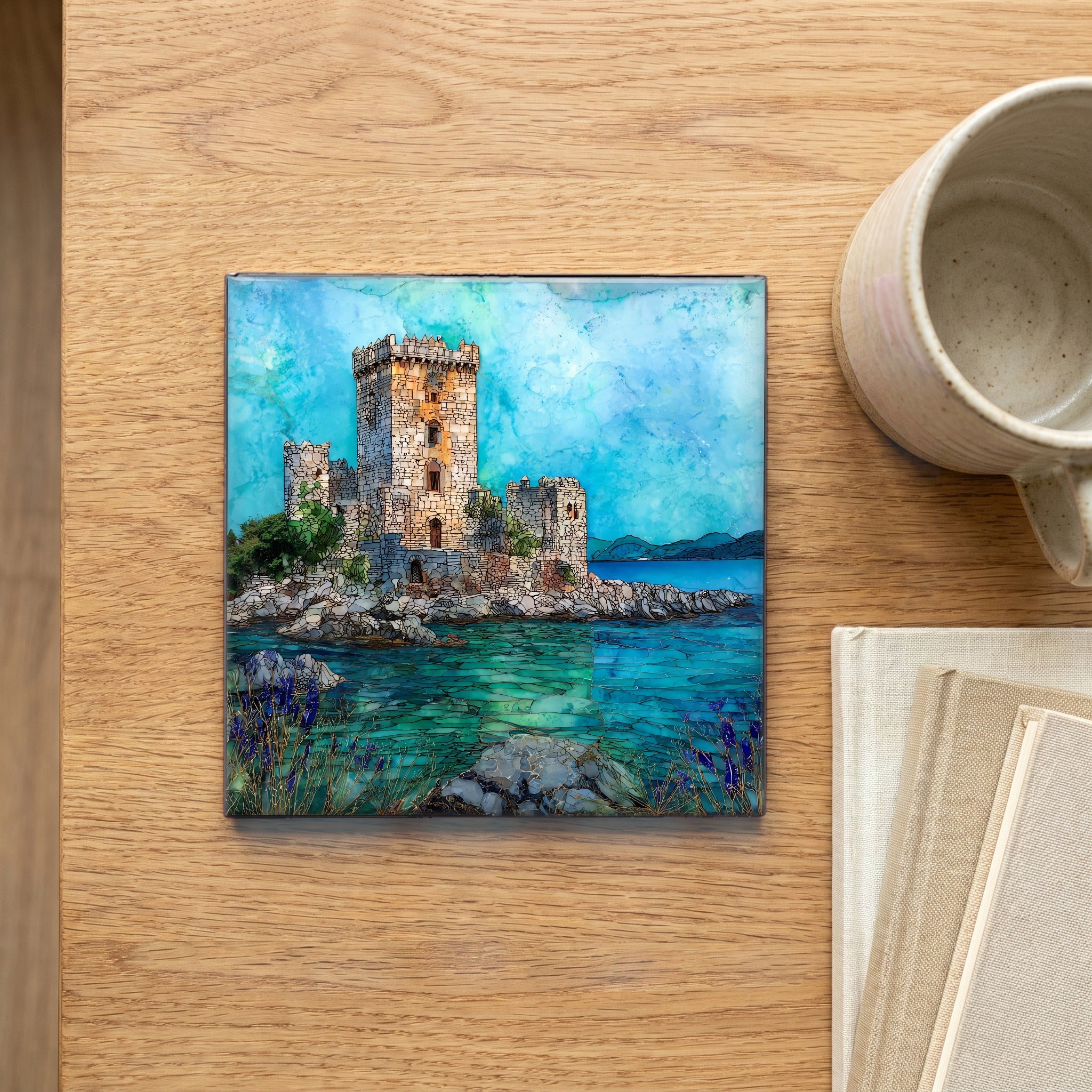 Methoni Castle — scale