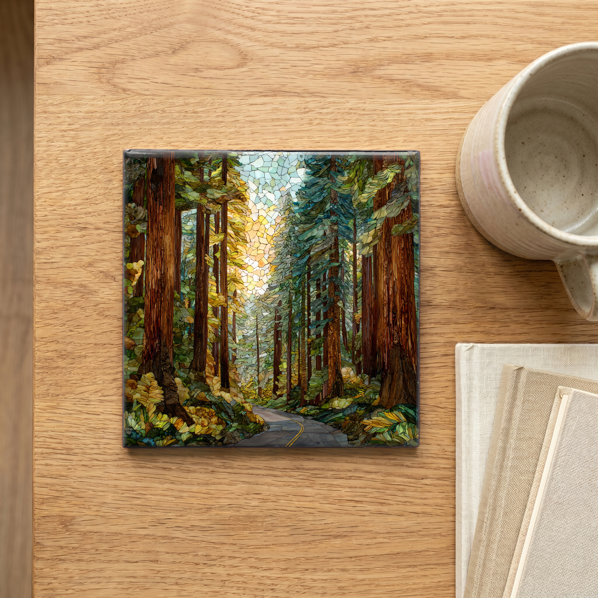 Avenue of the Giants — scale