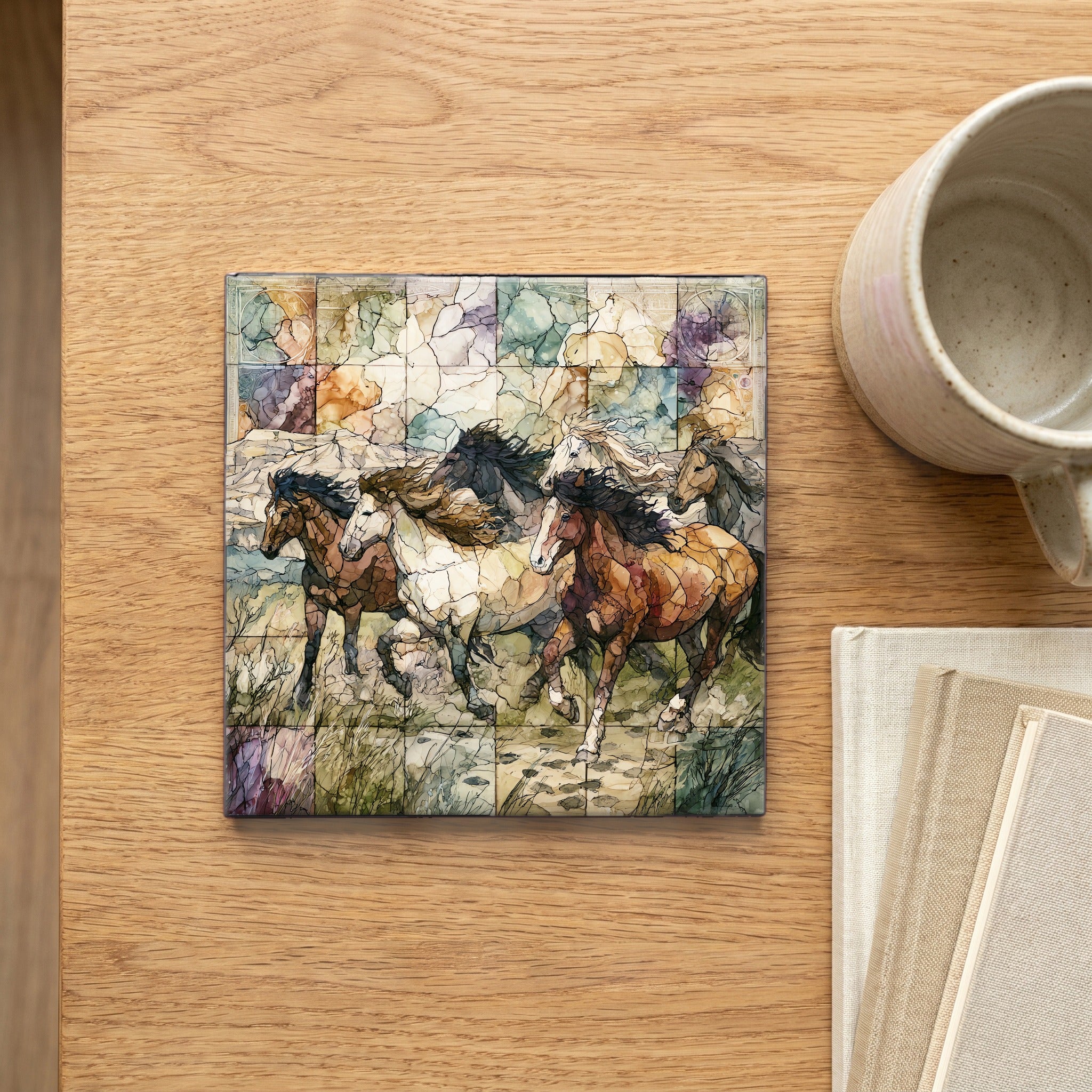 a wild horse band — scale