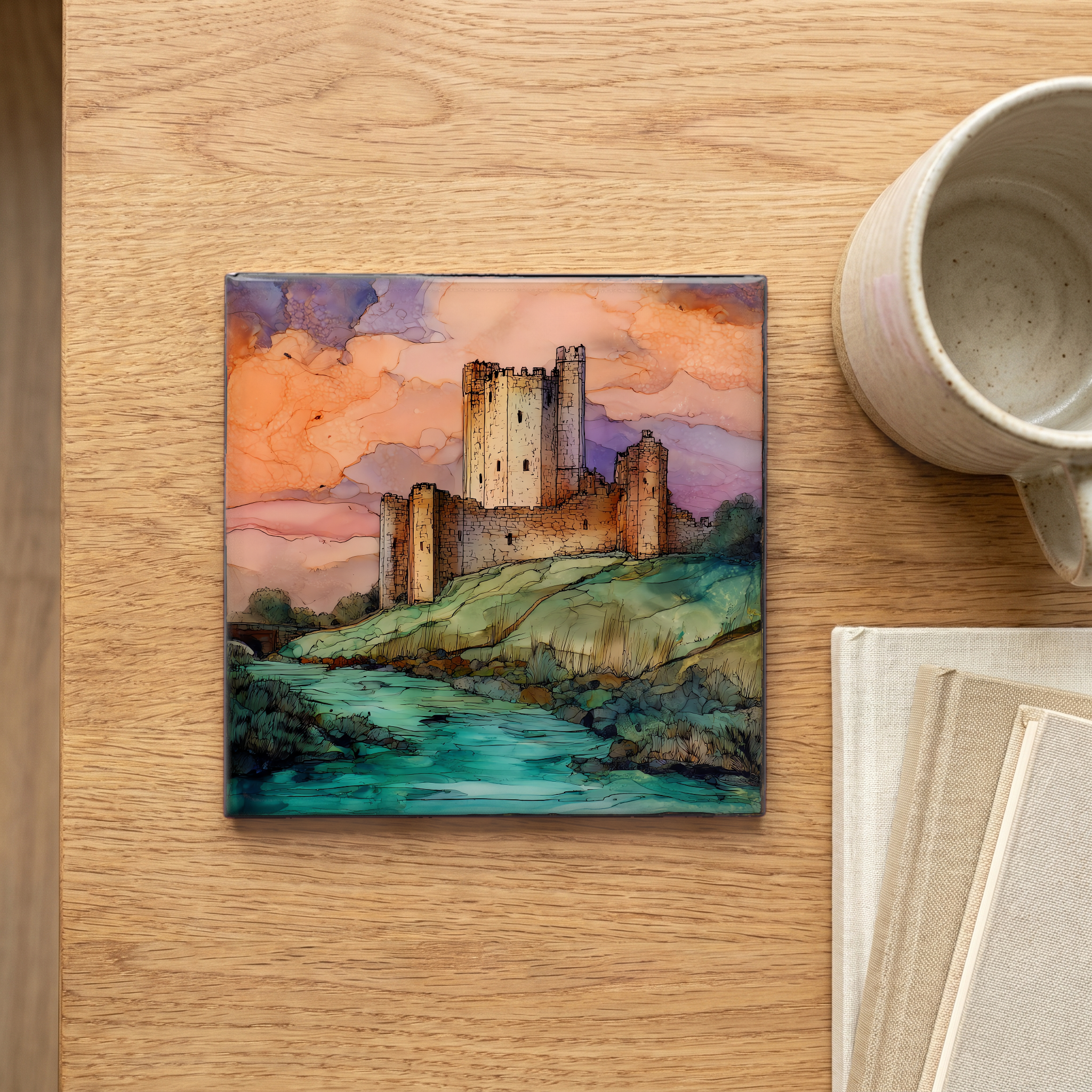 Trim Castle — scale
