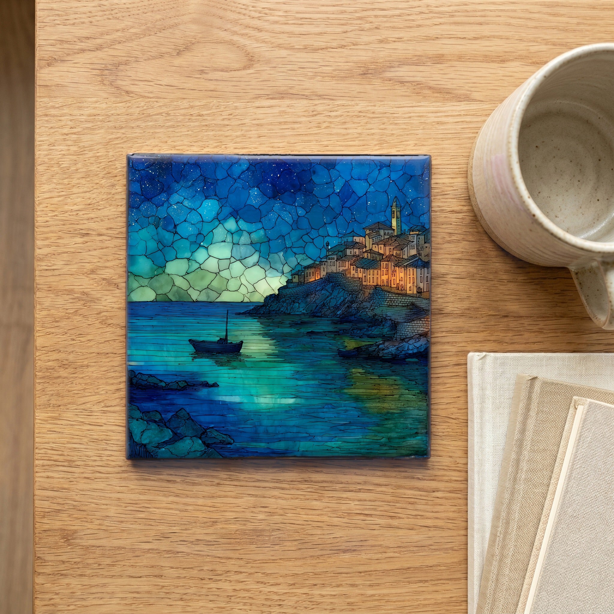Pythagoreion Harbor — scale