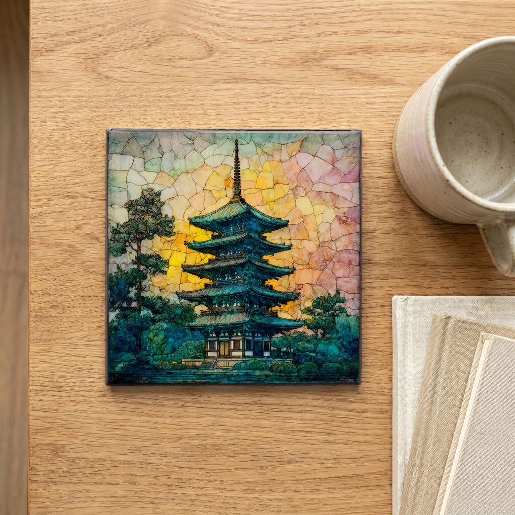 Daigoji Five Storied Pagoda — scale
