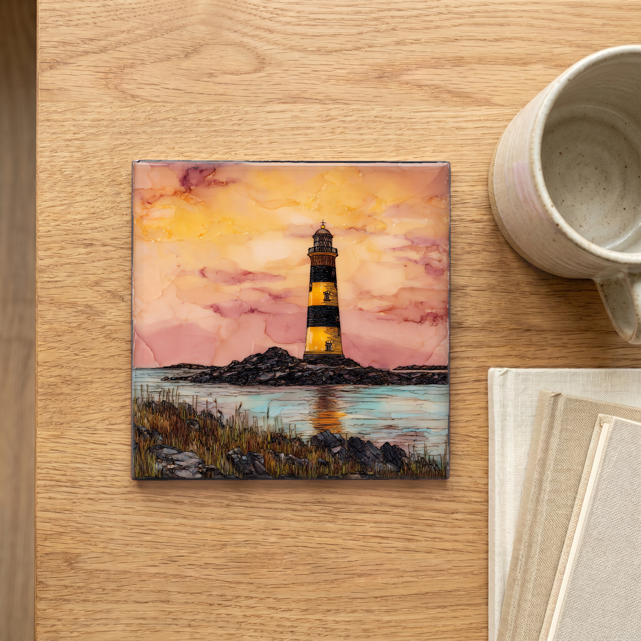 St John's Point Lighthouse — scale