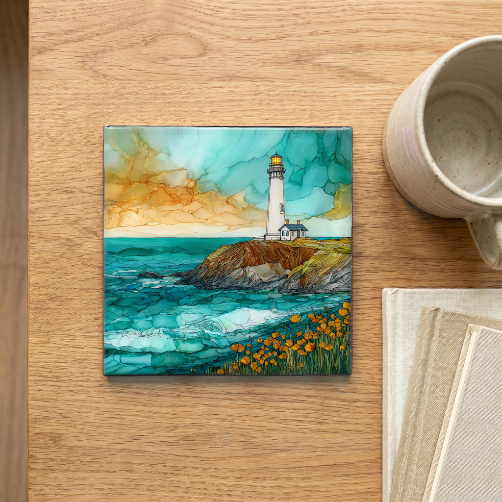 Point Arena Lighthouse — scale