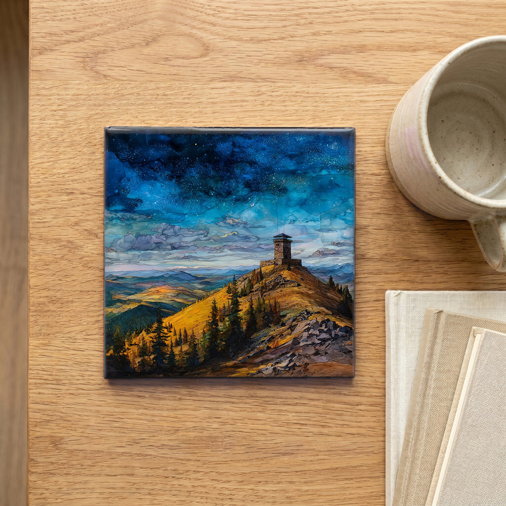 Mount Washburn — scale