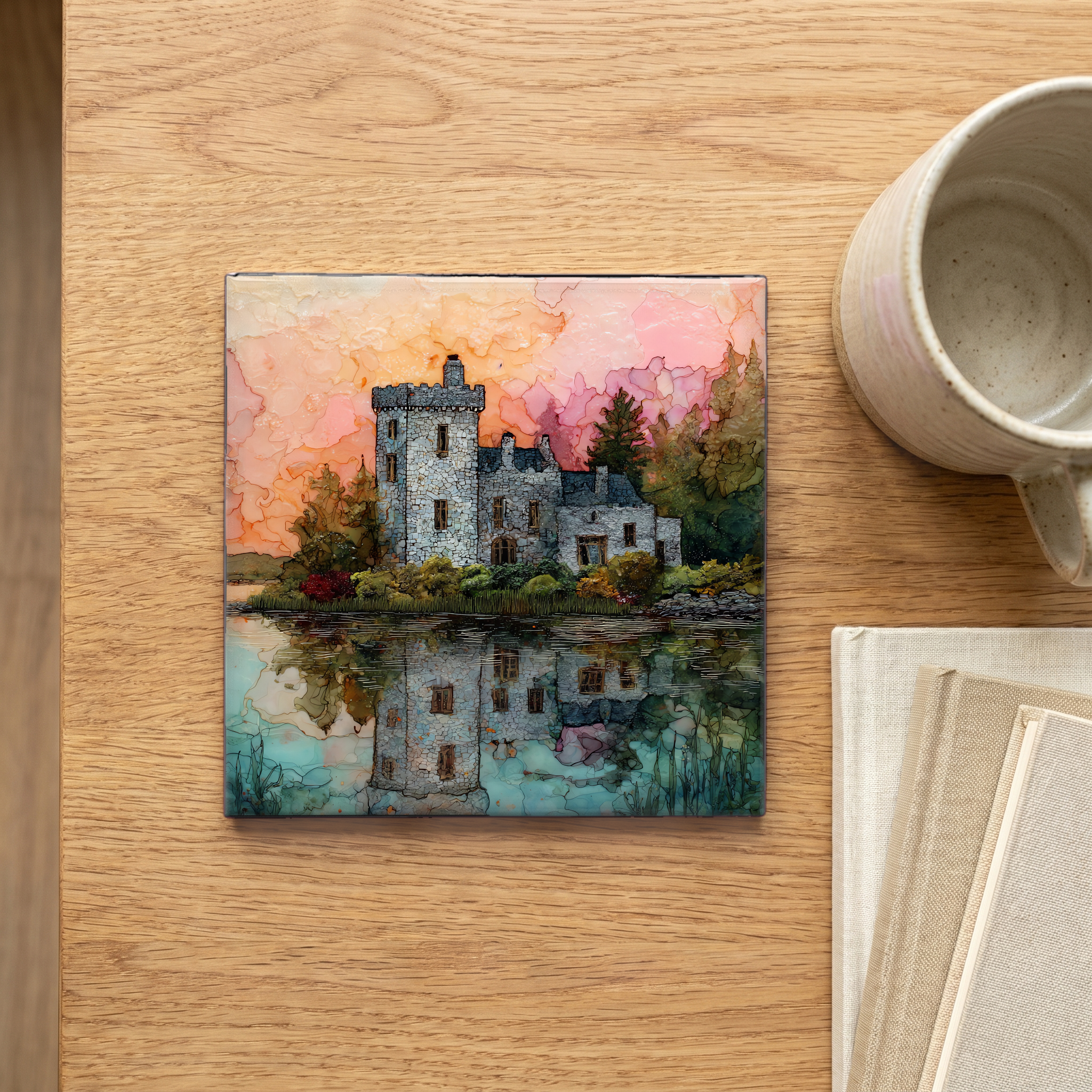 Parke's Castle — scale