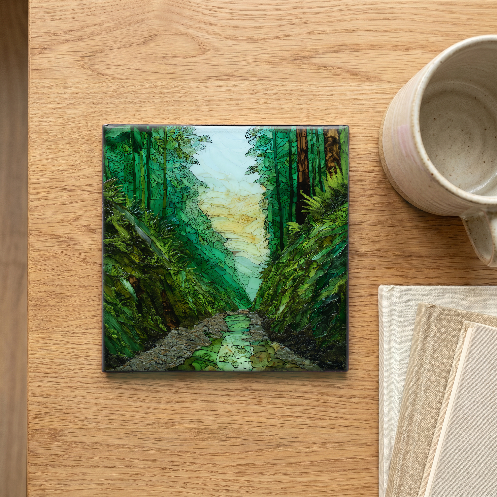 Fern Canyon — scale