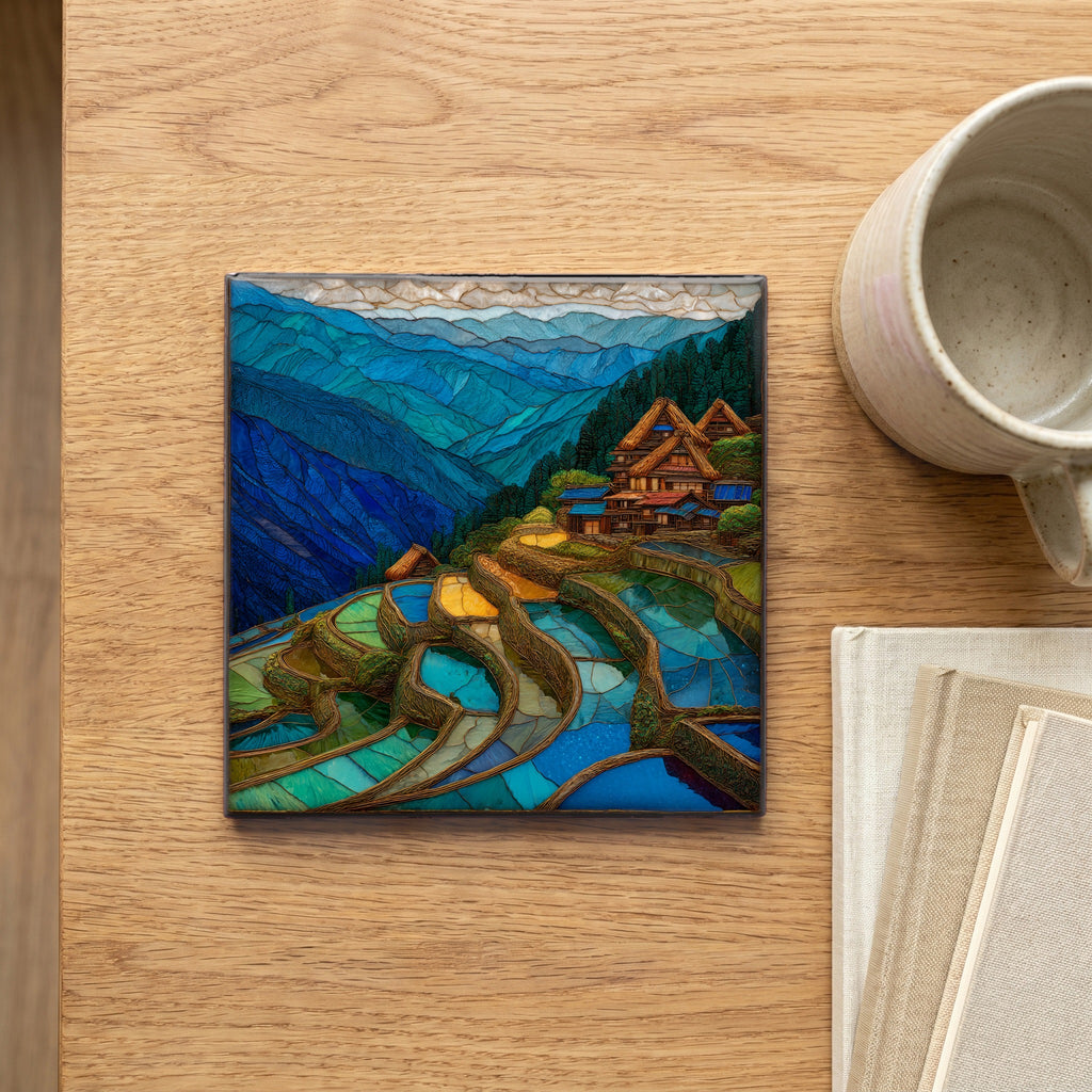 Ohara Village Rice Terraces — scale