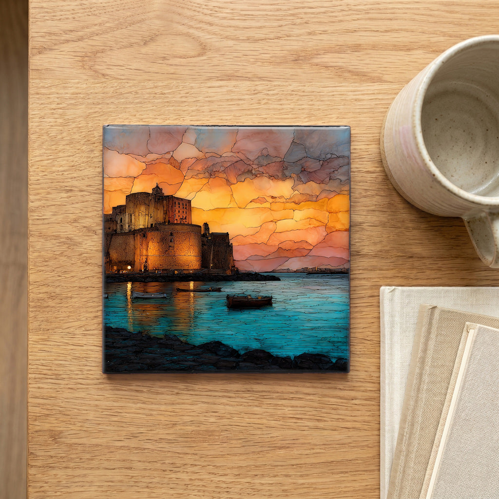 Castel dell'Ovo — scale