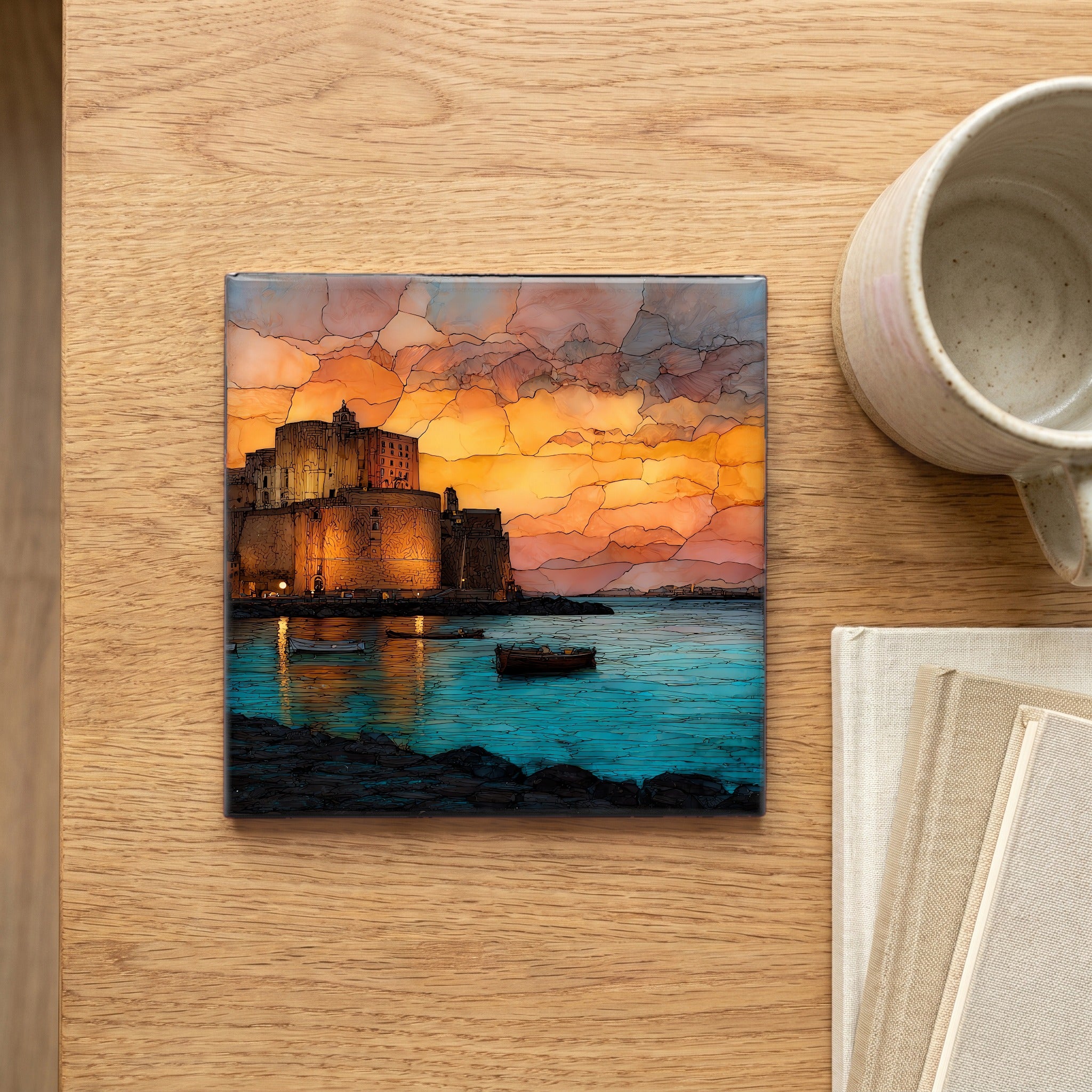 Castel dell'Ovo — scale