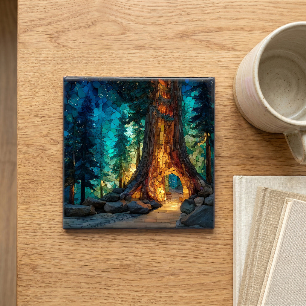 the California Tunnel Tree — scale