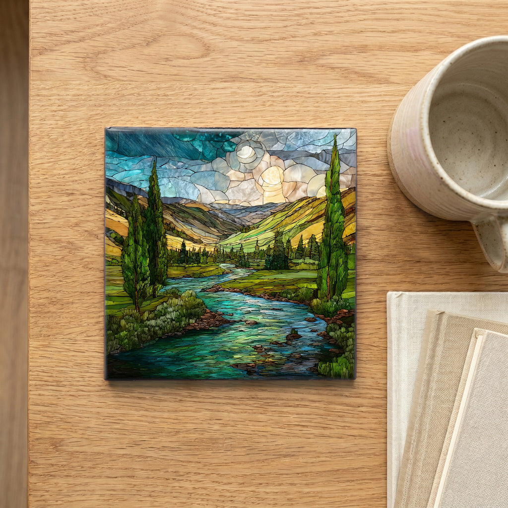Beaver Creek joining the Big Hole River in — scale