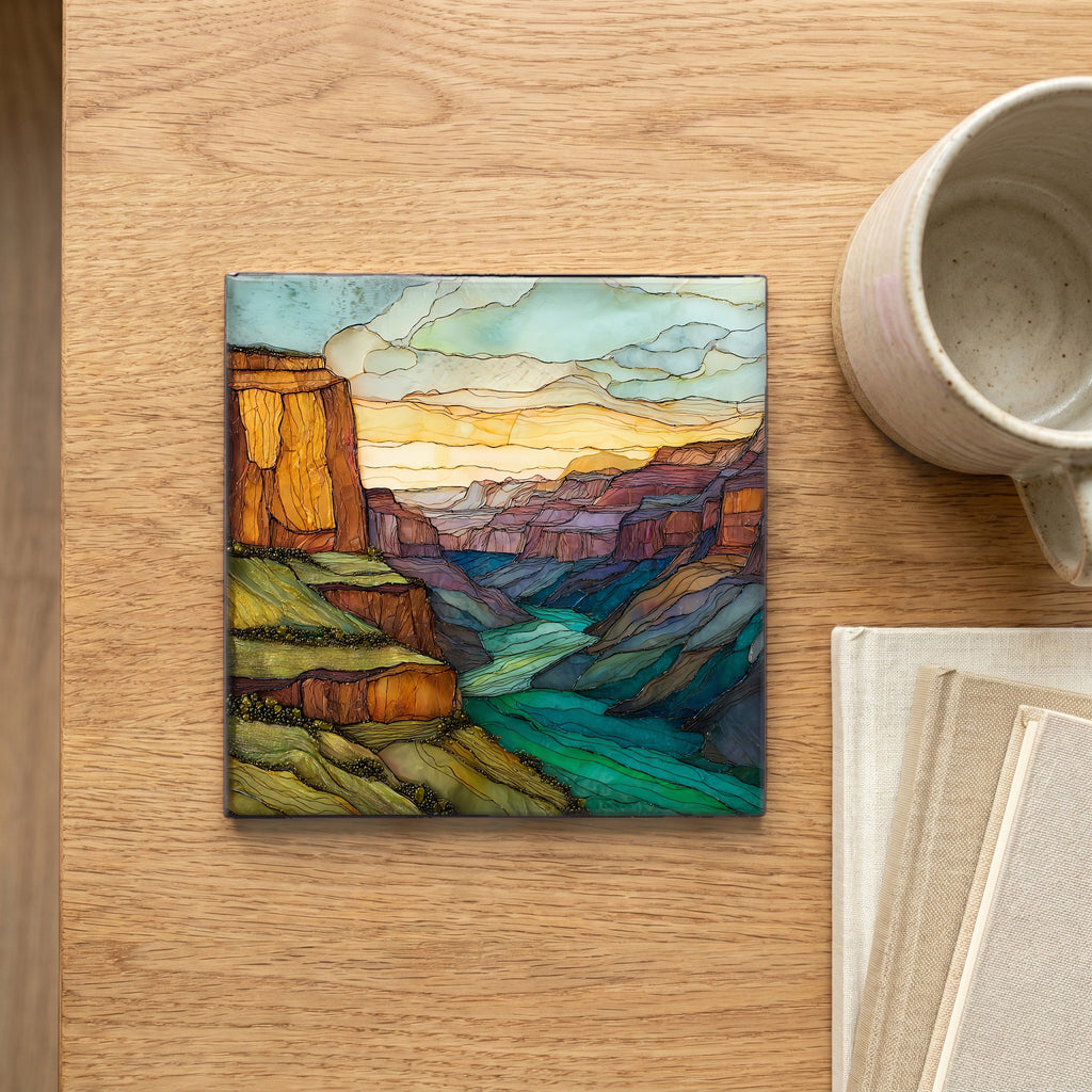 Plateau Point Grand Canyon — scale