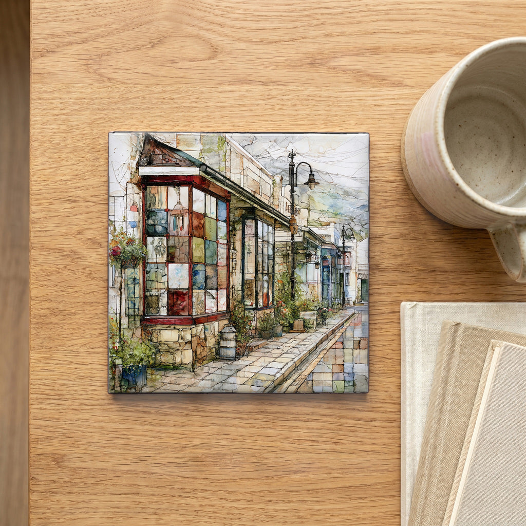 antique shop windows and — scale