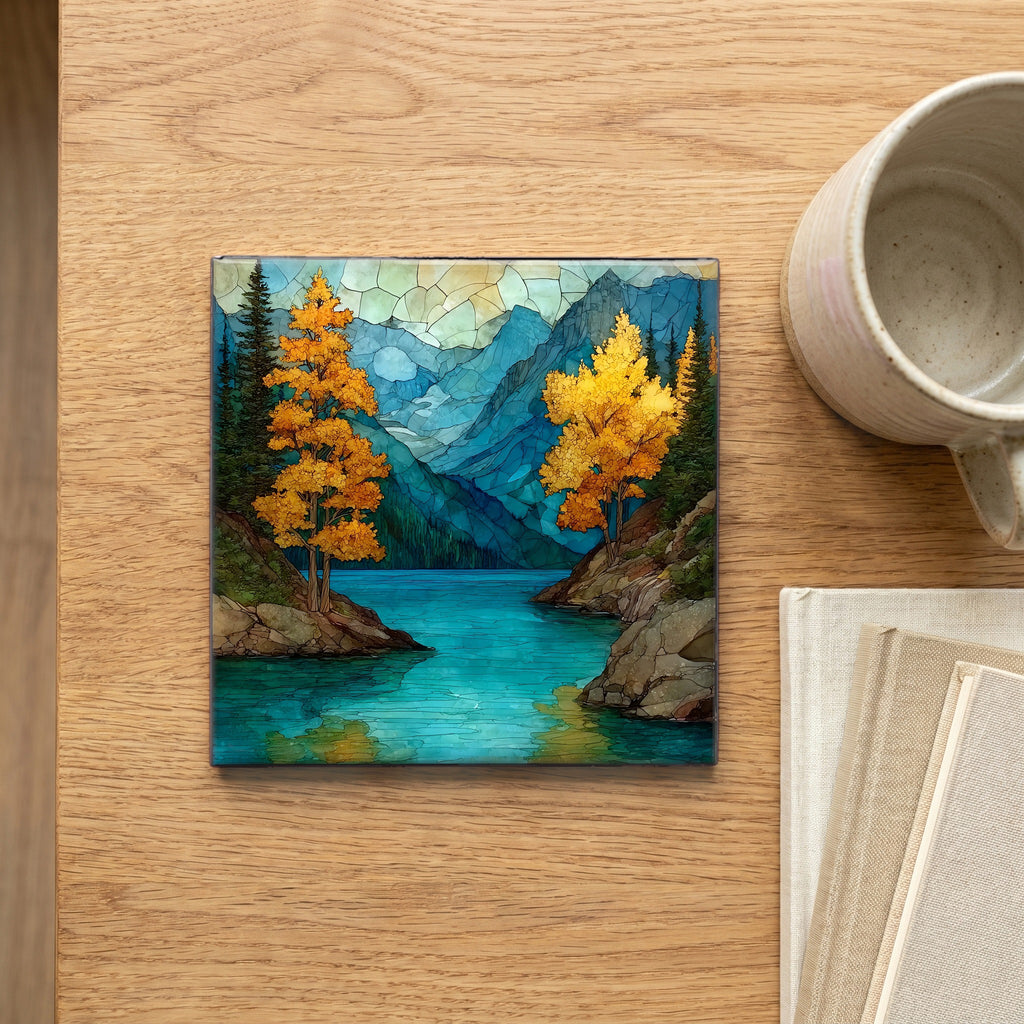 Glacier National Park autumn — scale