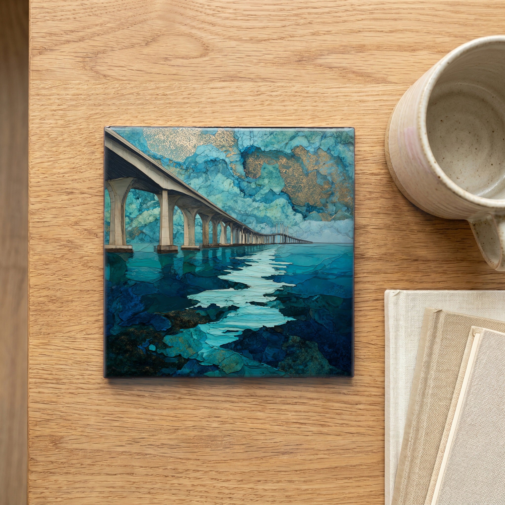 the Chesapeake Bay Bridge — scale