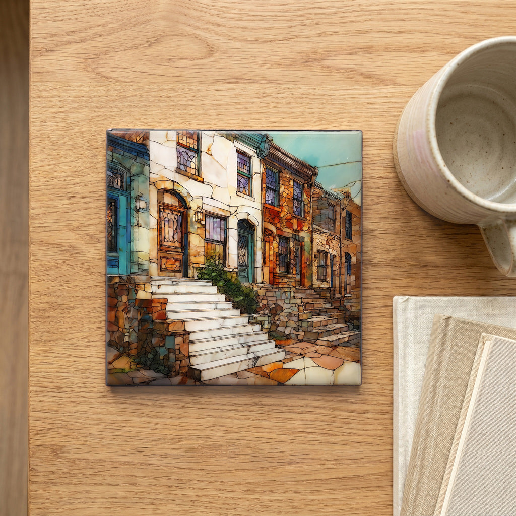 Federal Hill rowhouses — scale