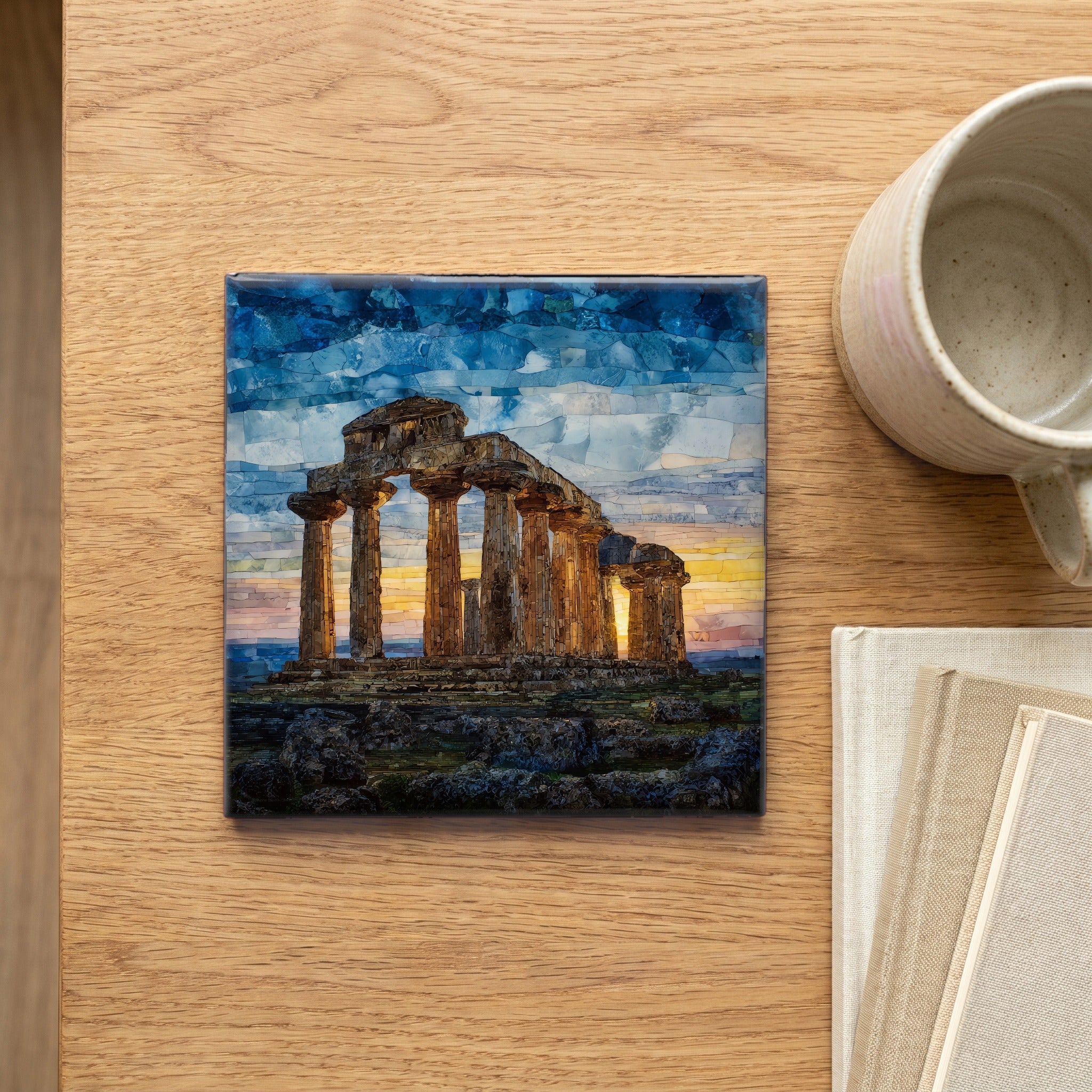 Greek Temples of Paestum — scale