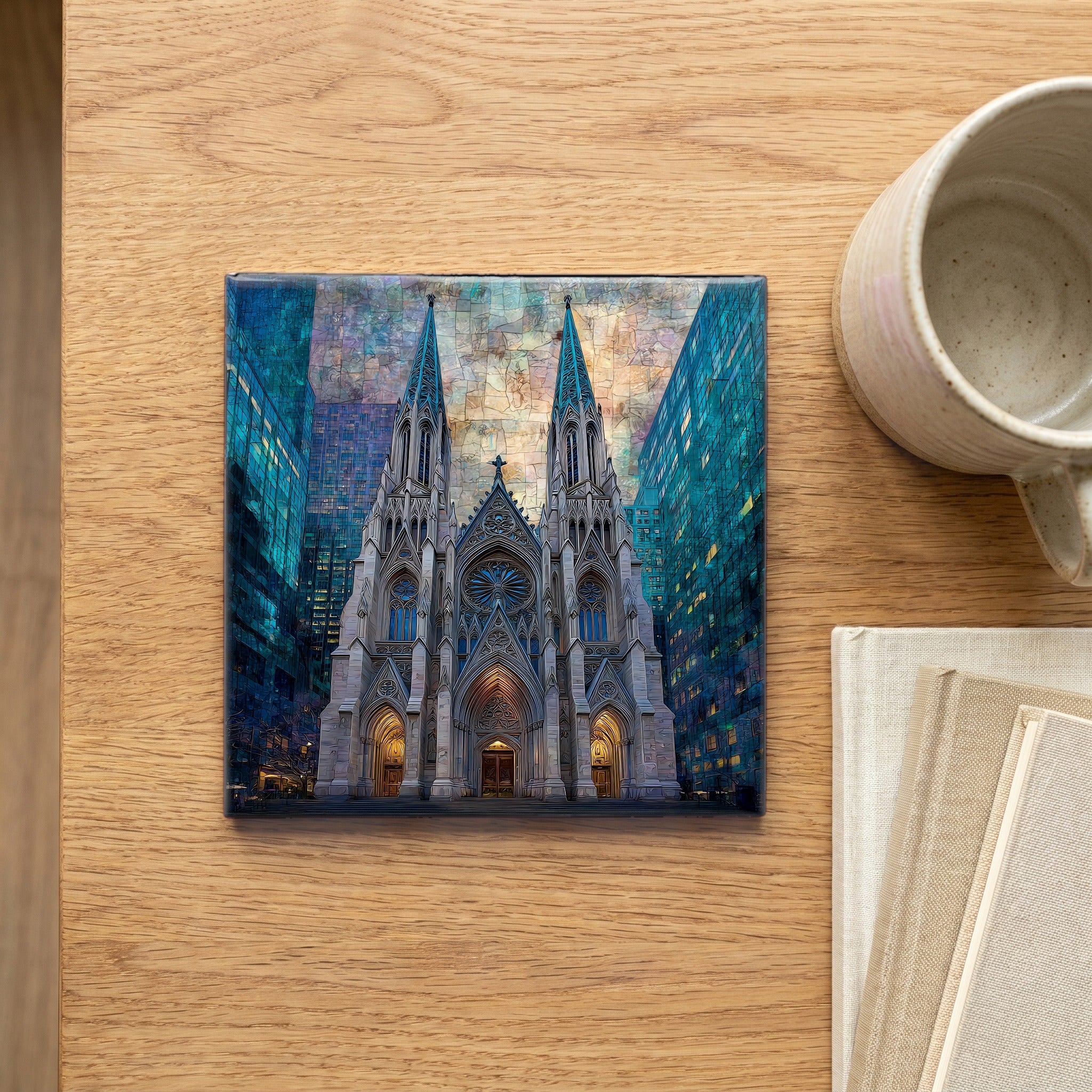 St Patrick's Cathedral on Fifth Avenue — scale