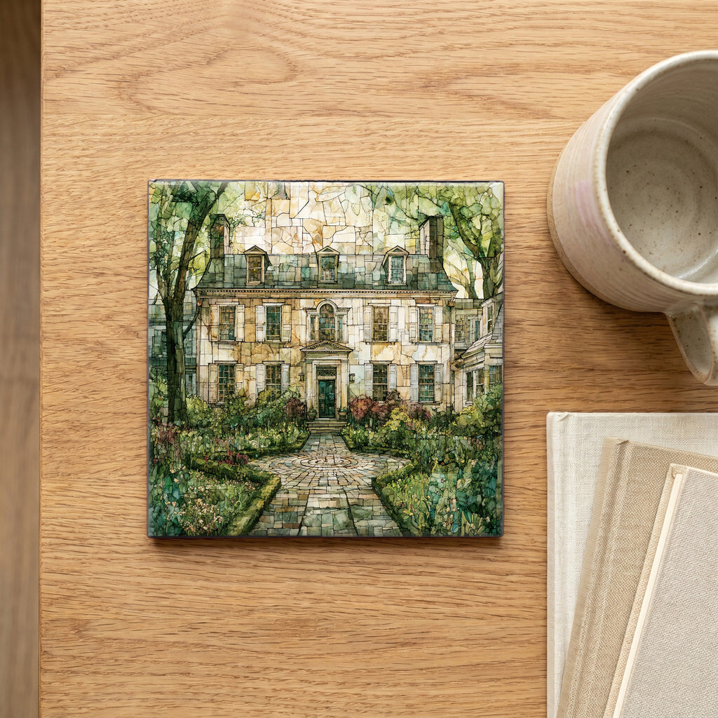the Read House and Gardens in — scale