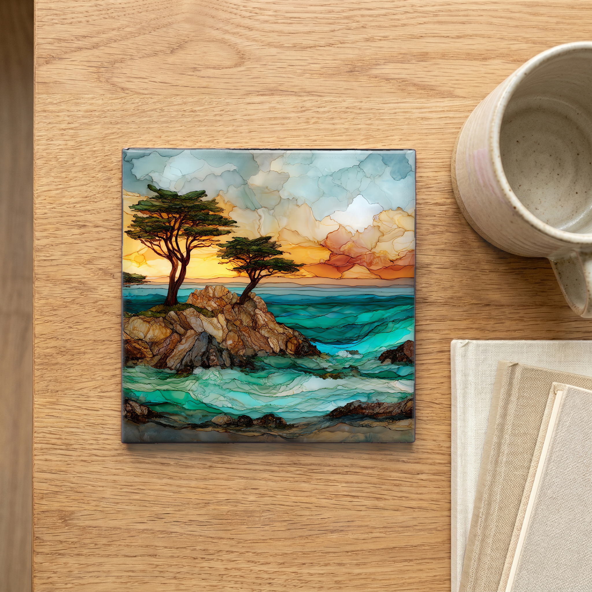 Pebble Beach — scale