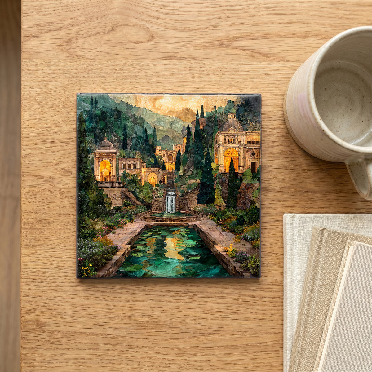 Villa d'Este Tivoli — scale