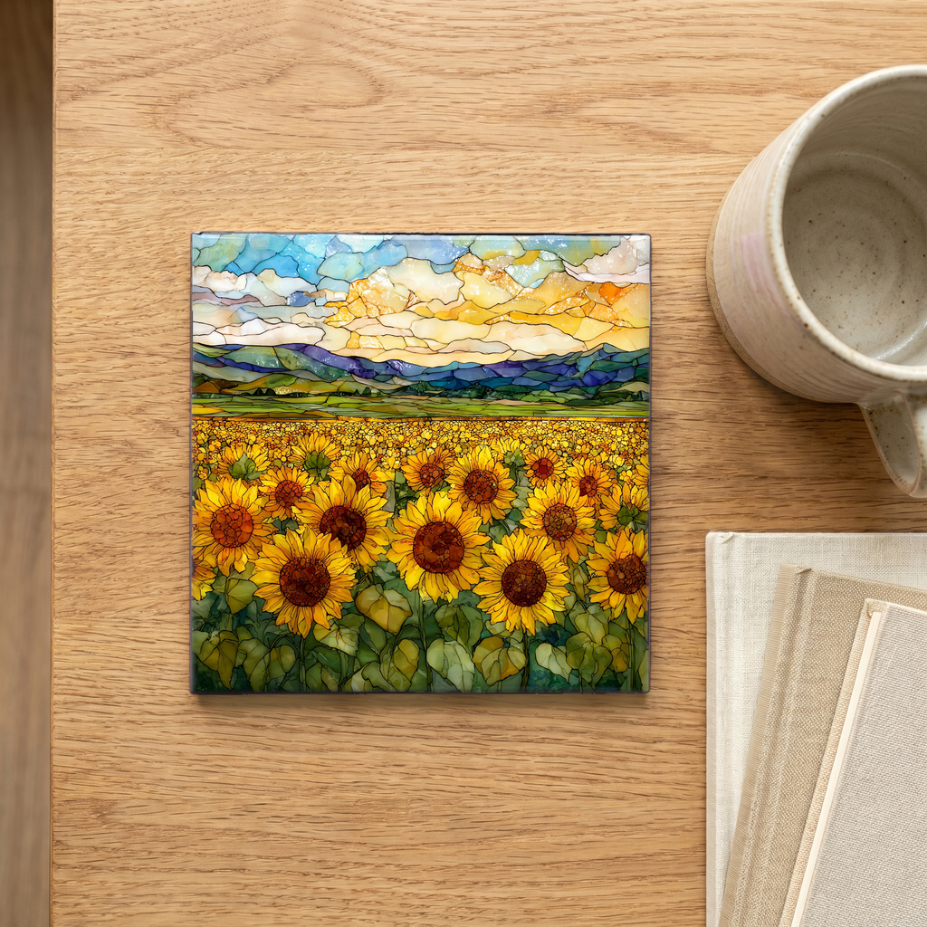 Capay Valley Sunflowers — scale