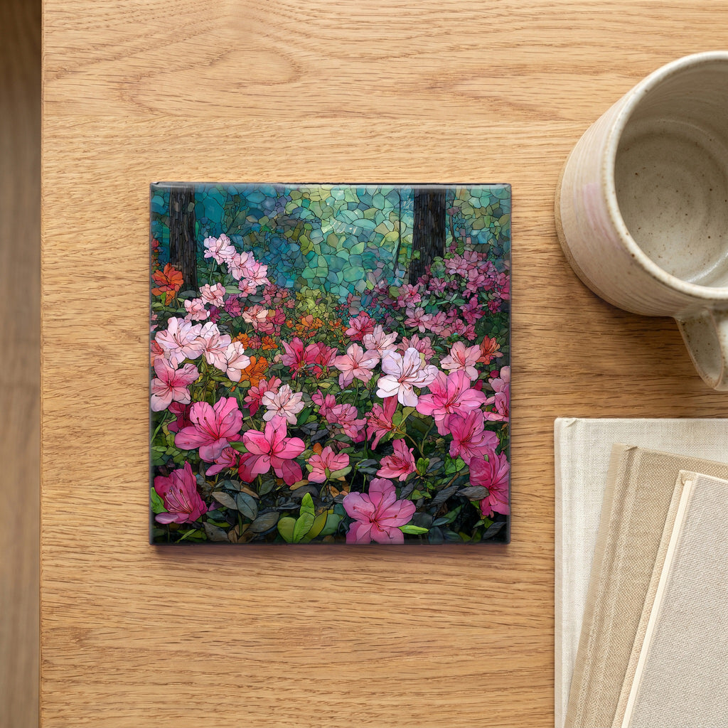 azalea beds — scale