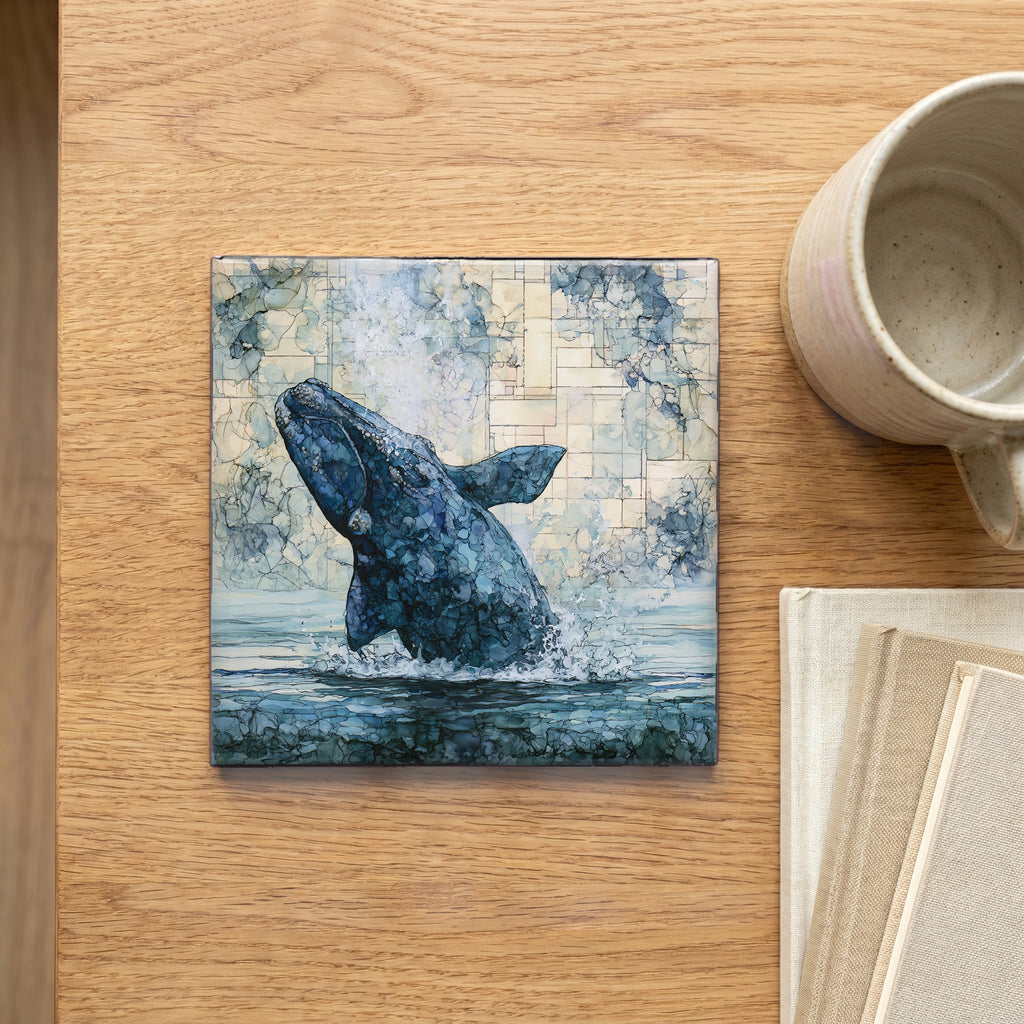 a southern right whale — scale