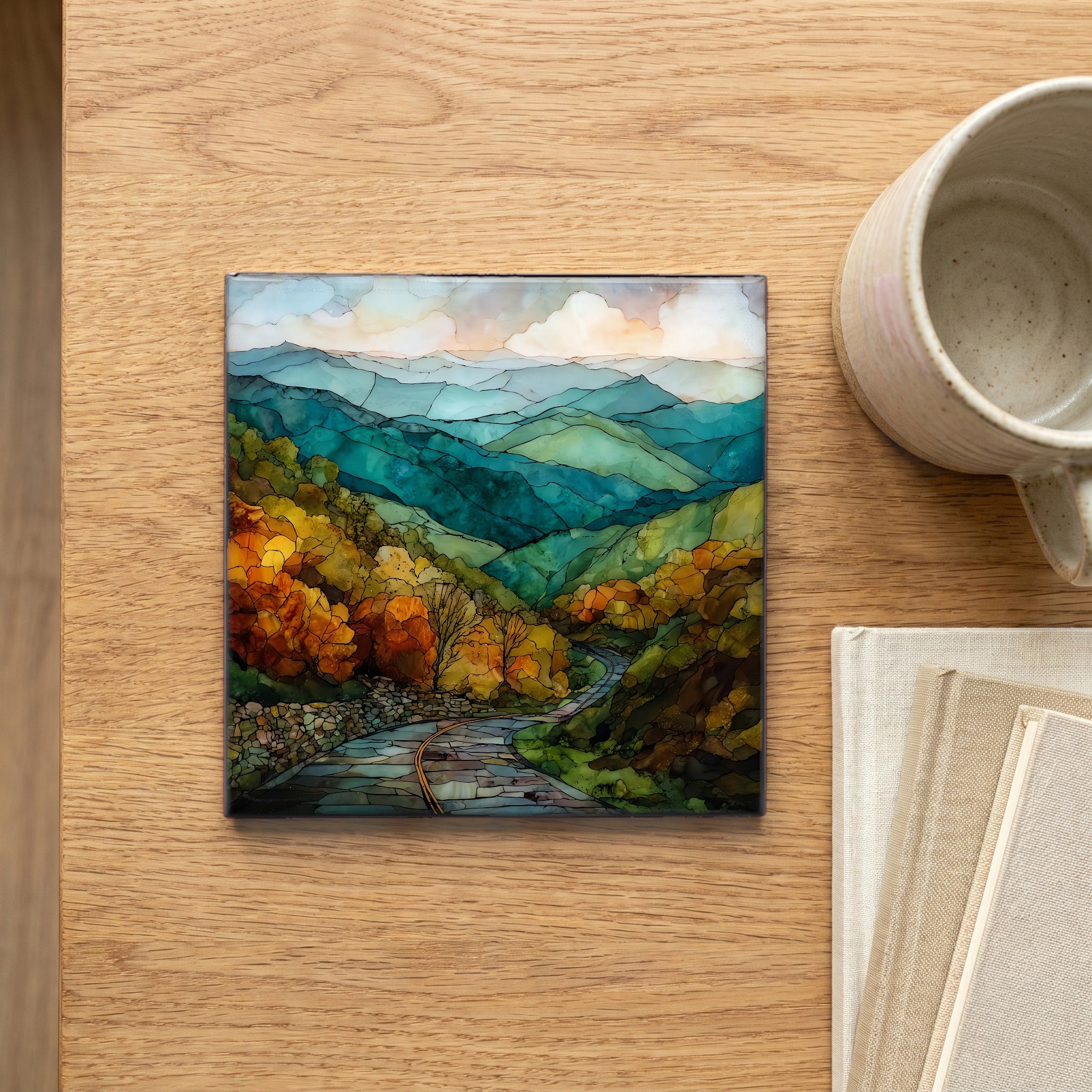 the Cherohala Skyway — scale