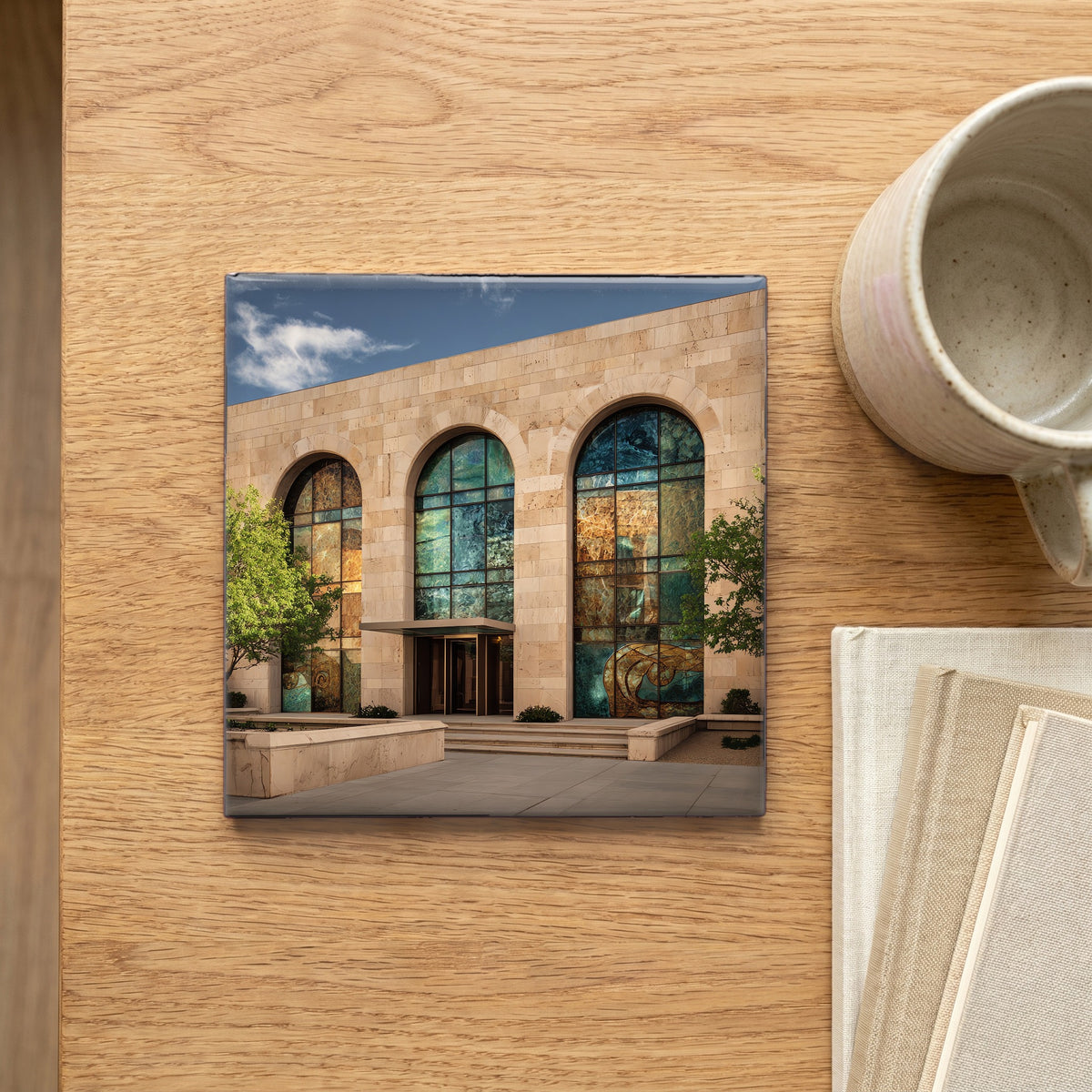 the Sheldon Museum of Art — scale