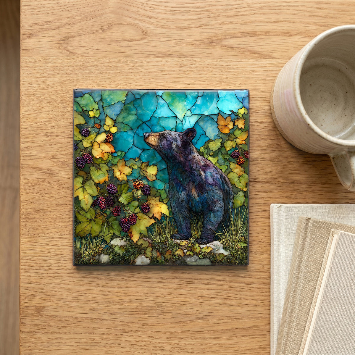 a black bear — scale