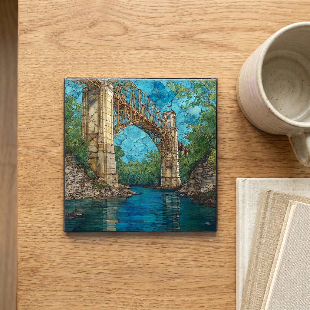 Stillwater Lift Bridge over the St — scale
