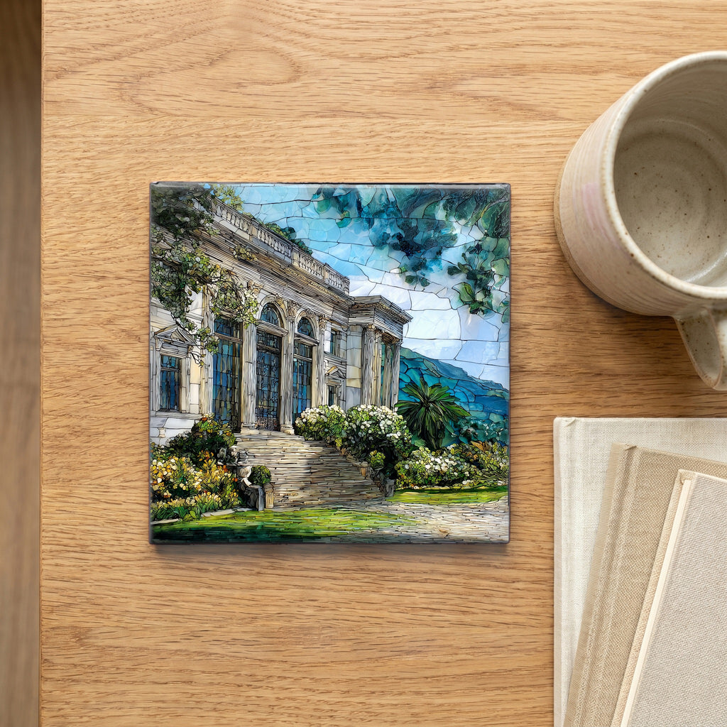 Achilleion palace gardens — scale