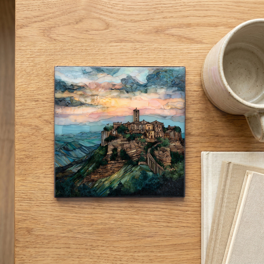Civita di Bagnoregio — scale