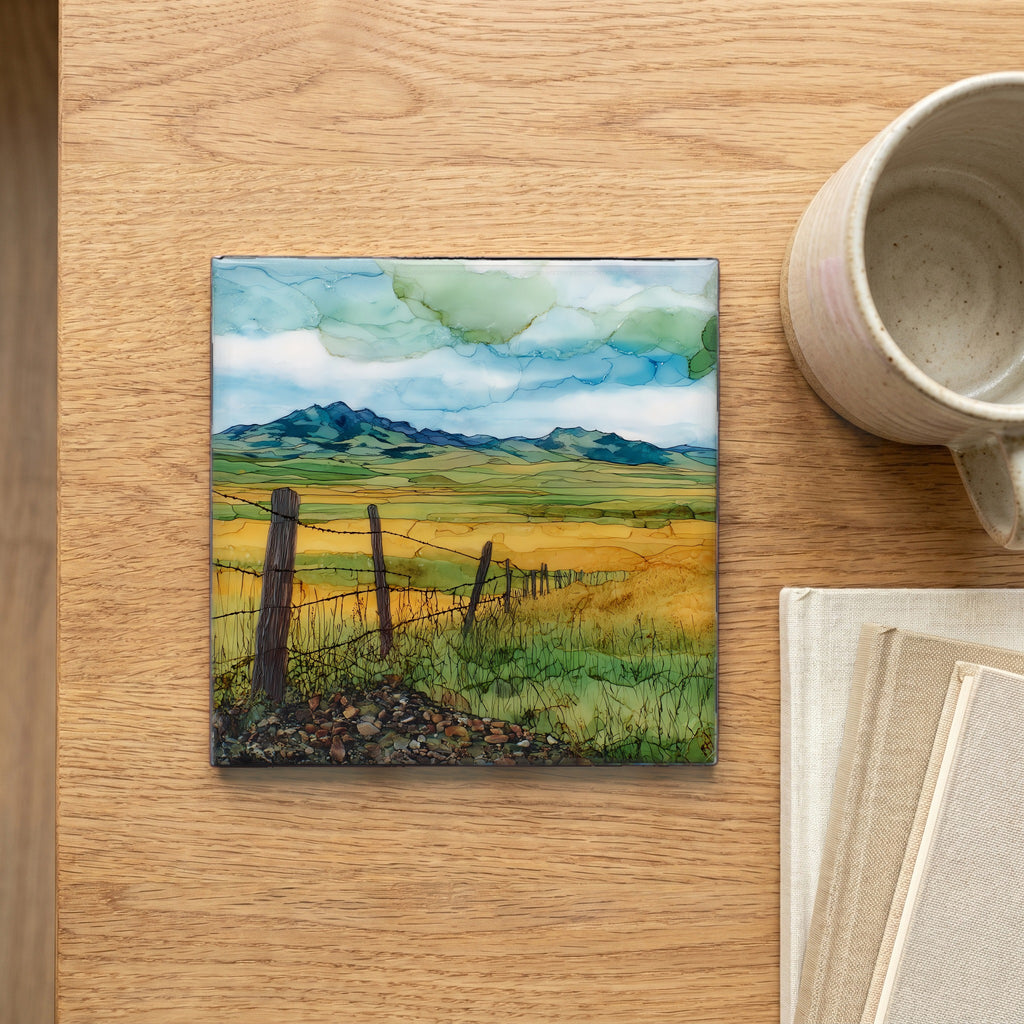 Russell Country prairie along — scale