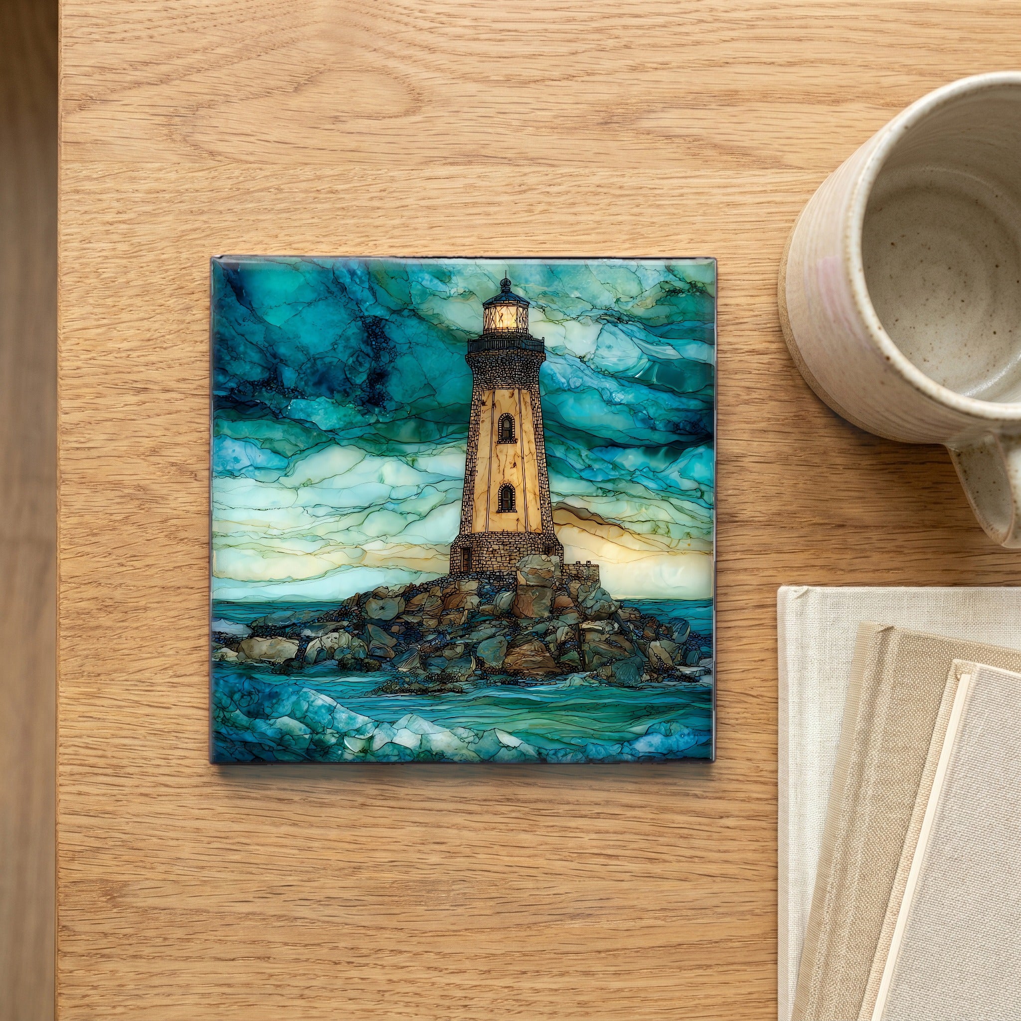 Sakonnet Point Lighthouse offshore — scale
