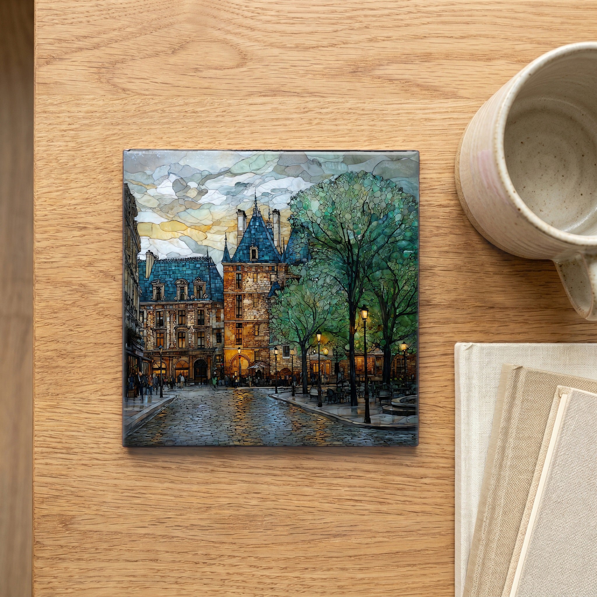 Place des Vosges — scale