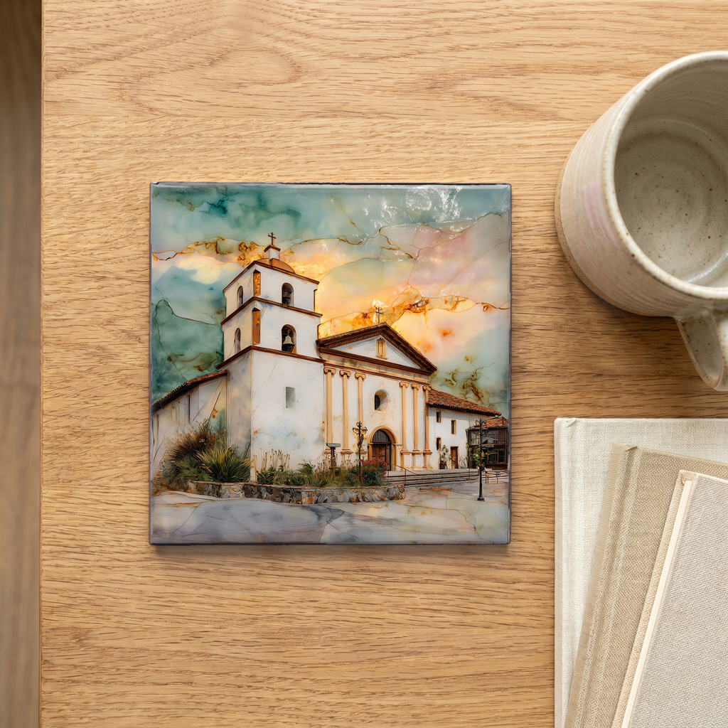 Mission San Luis Obispo — scale