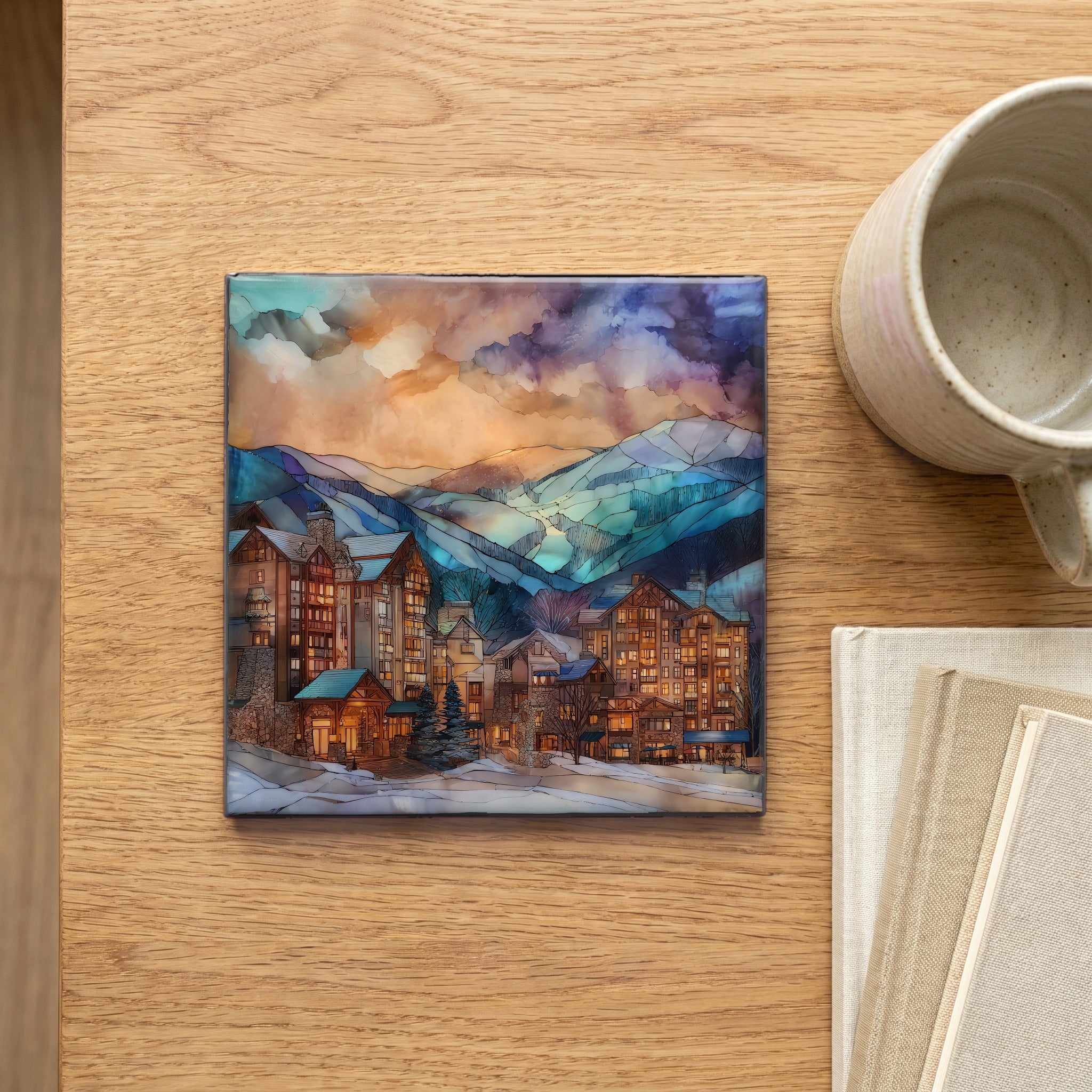 Smugglers' Notch Resort base village — scale