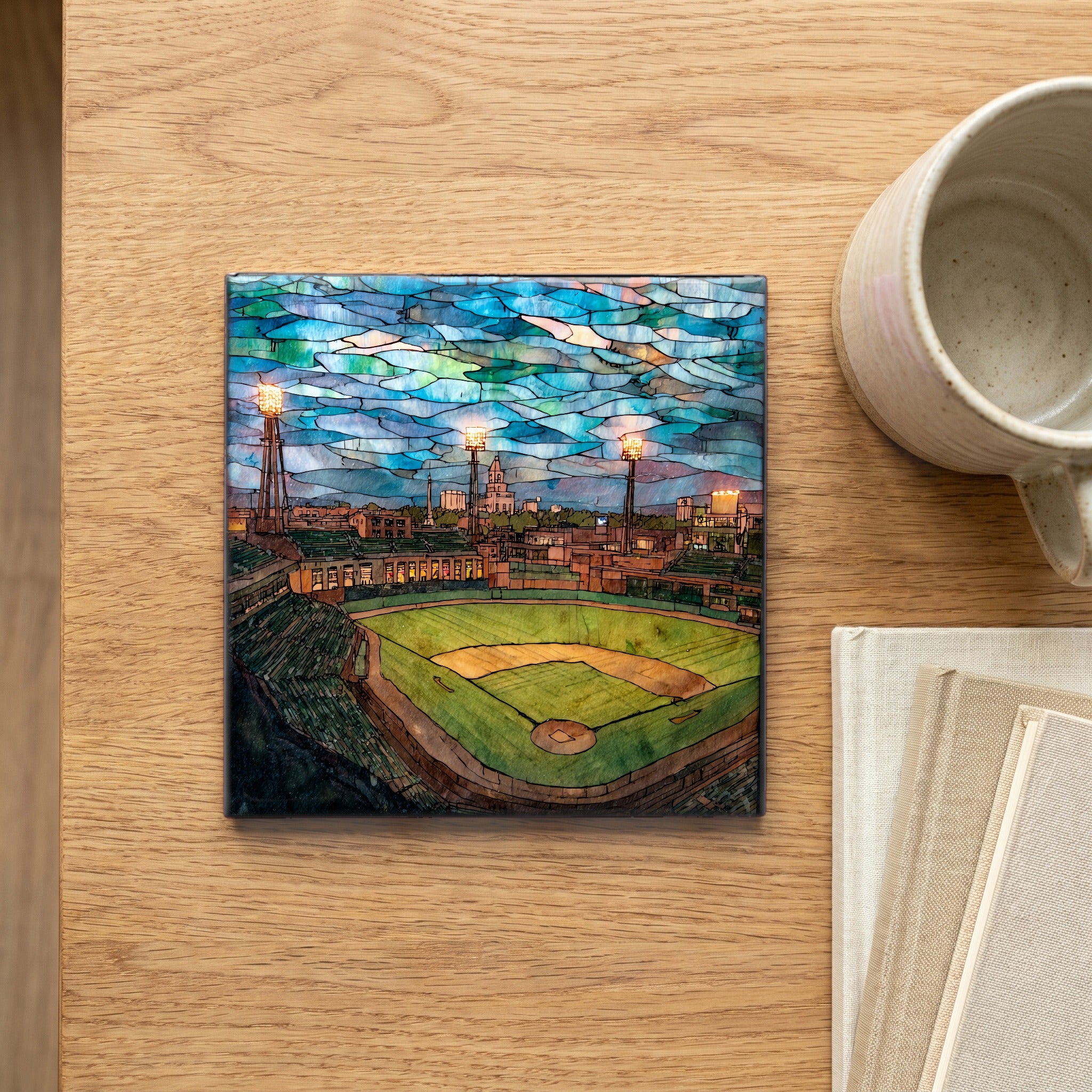 the Chickasaw Bricktown Ballpark — scale