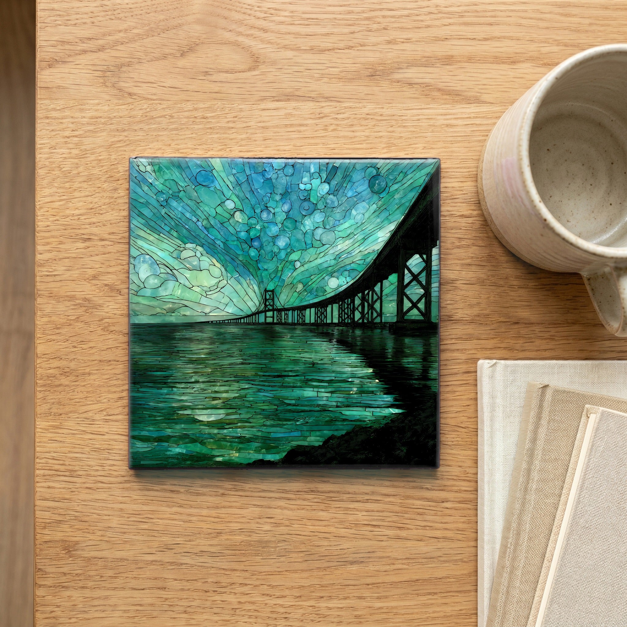 the Chesapeake Bay Bridge — scale