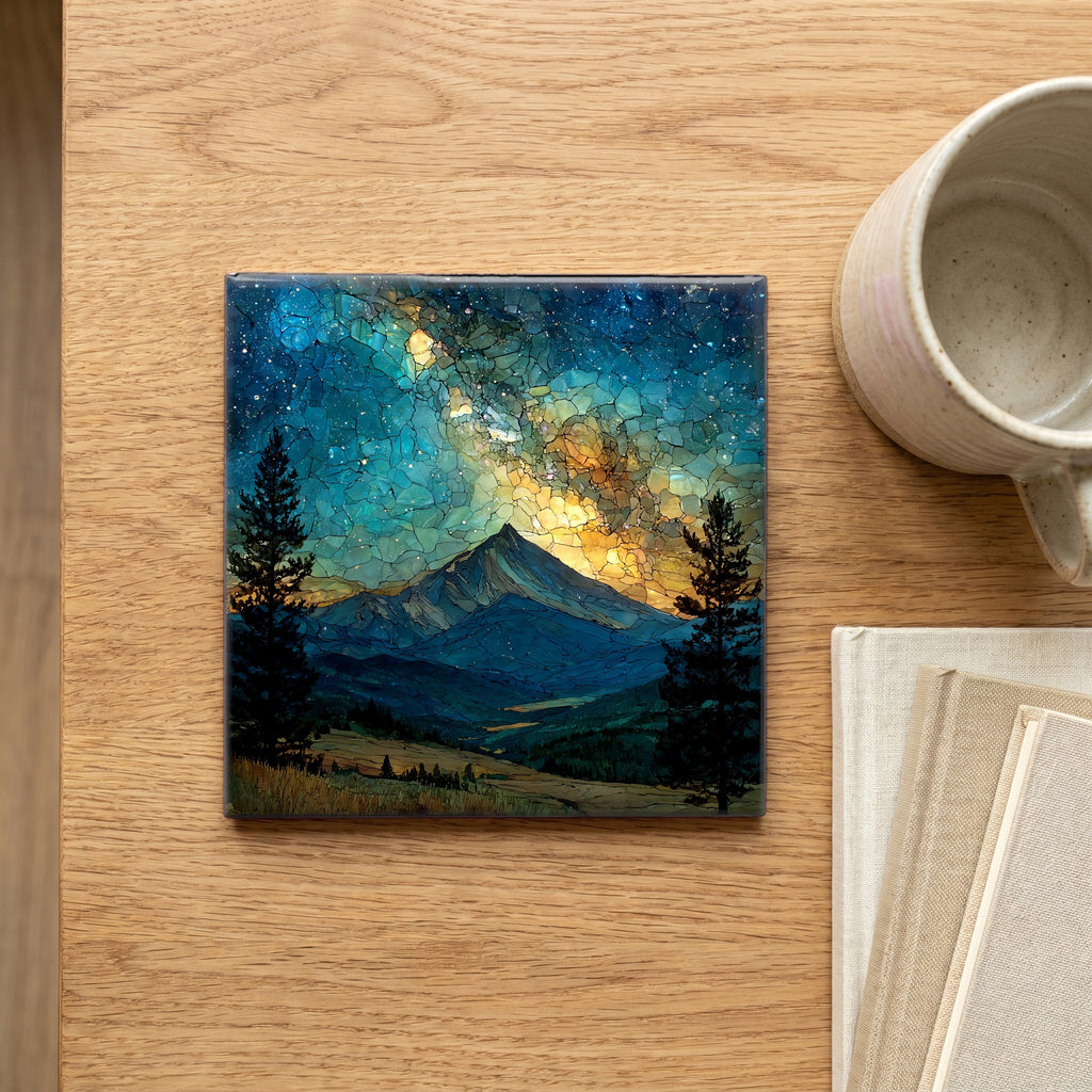 the Milky Way over — scale