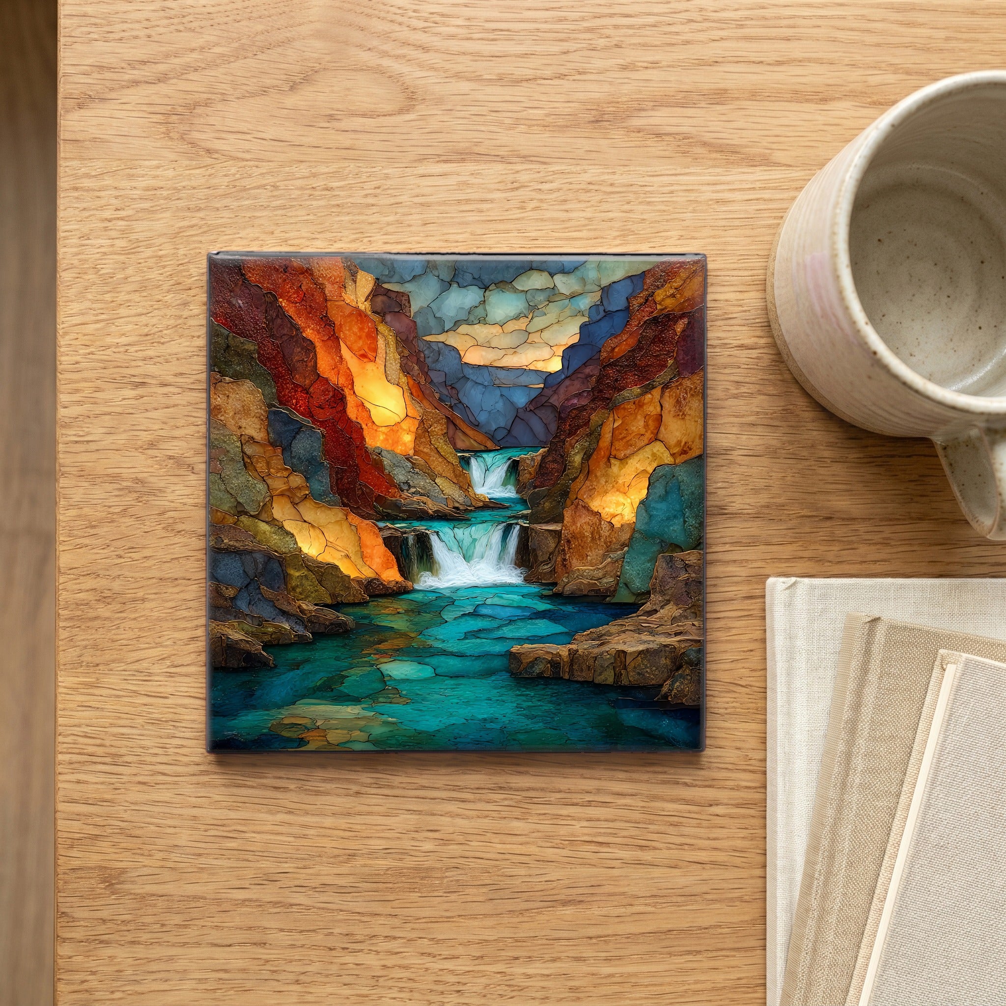 Deer Creek Falls along the Colorado — scale