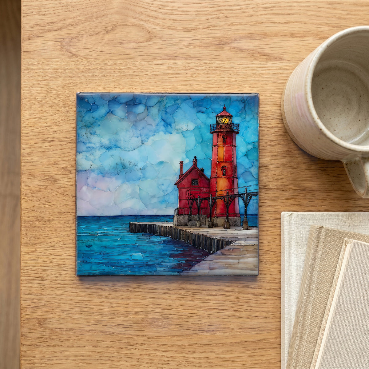 the South Haven Lighthouse — scale