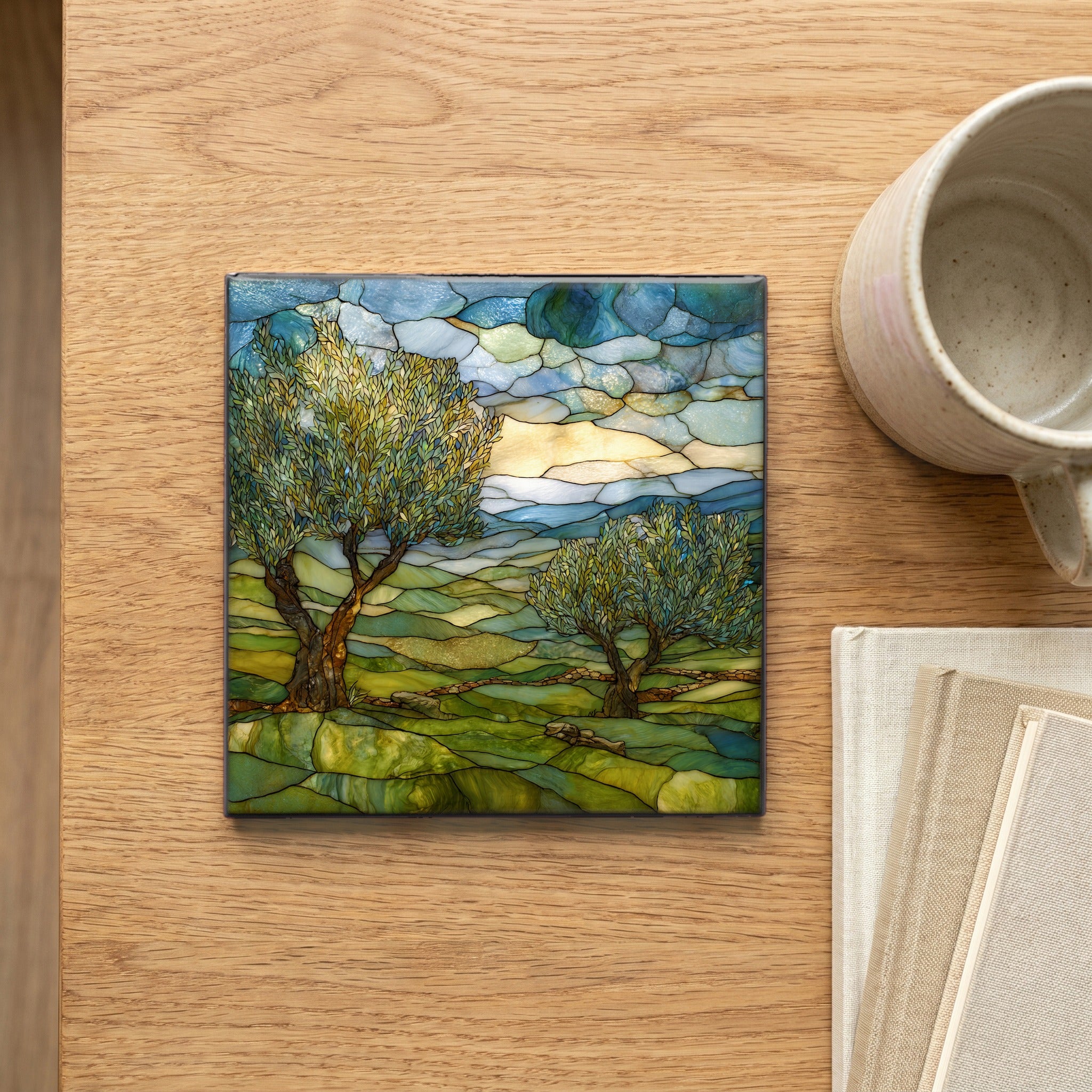 Jaen Olive Groves Rolling Hills — scale