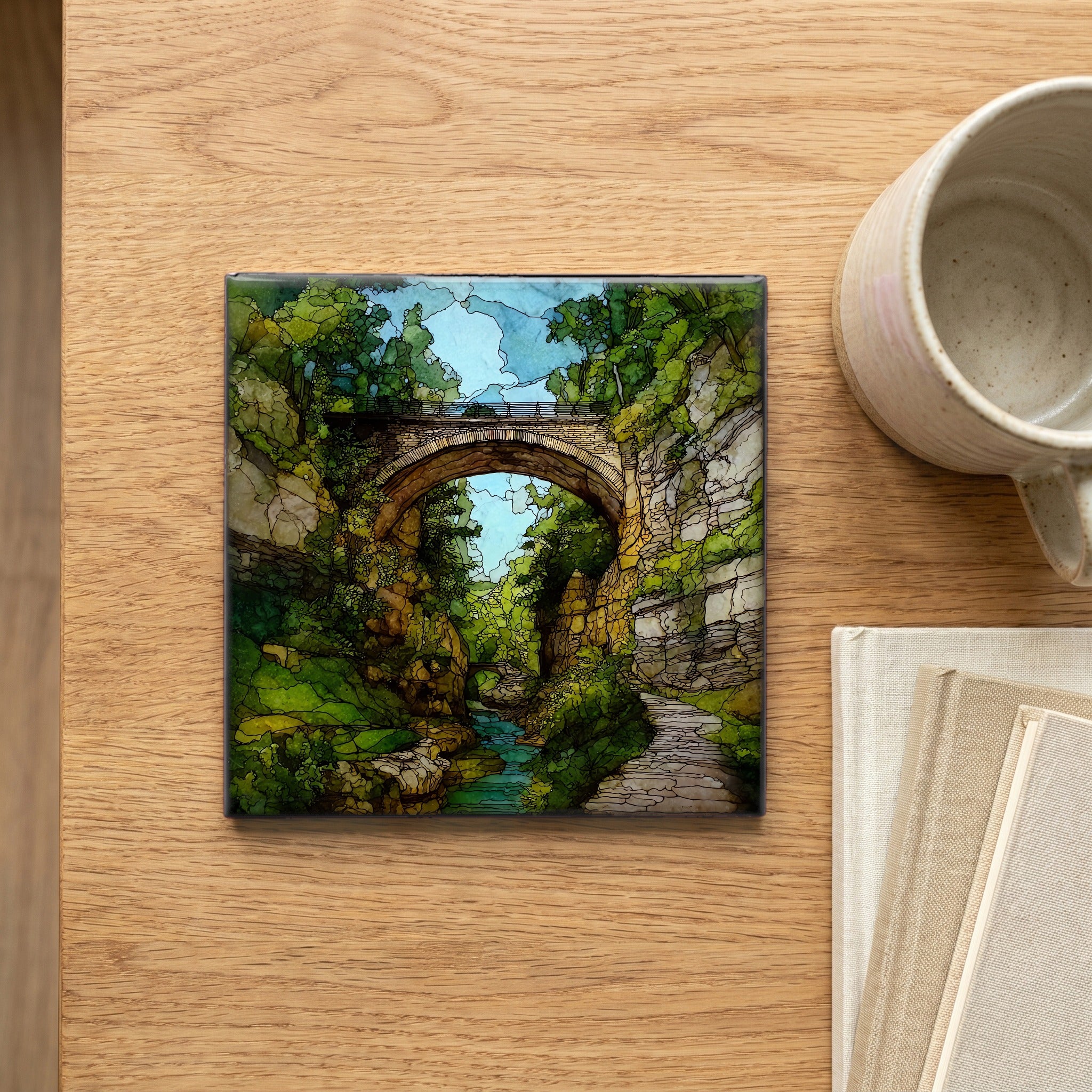 Natural Bridge of Virginia — scale